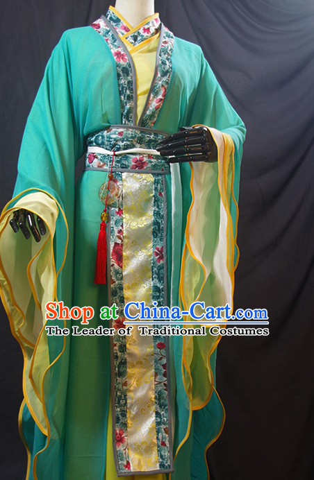 Chinese Ancient Han Fu Clothing Robes Tunics Accessories Traditional China Clothes Adults Kids