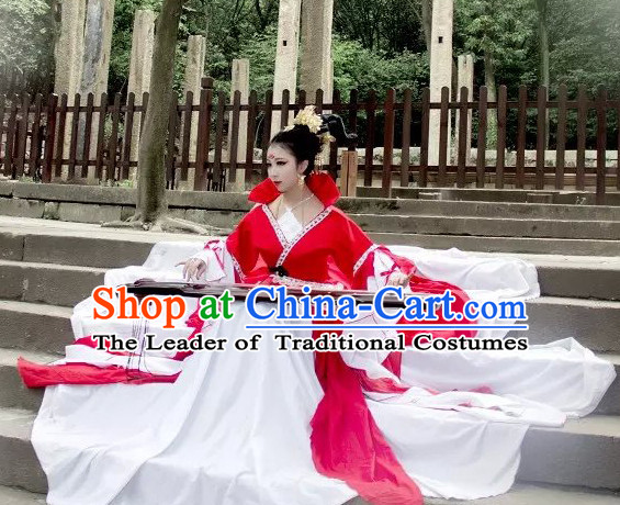 Ancient Chinese Fairy Costumes Complete Set for Women