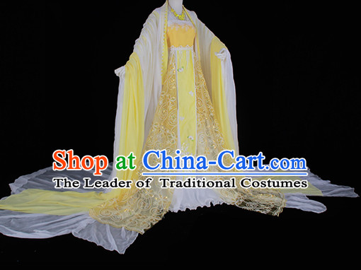 Ancient Chinese Fairy Costumes Complete Set for Women