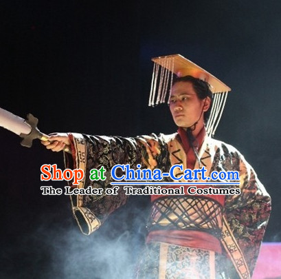 Chinese Themed Clothing Traditional Chinese Prince Clothes Hanfu National Costumes for Men