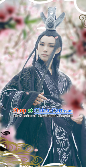 Chinese Themed Clothing Traditional Chinese Prince Clothes Hanfu National Costumes for Men