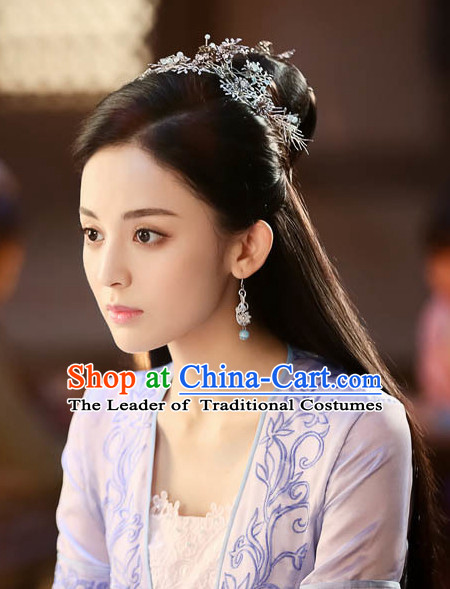 Ancient Chinese Princess Handmade Hair Accessories Headpieces Hair Jewelry