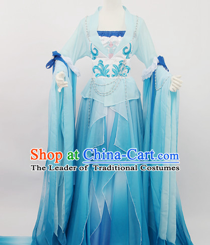 Ancient Chinese Stage Palace Bridal Outfits National Costume Halloween Costumes Hanfu Chinese Dresses Chinese Clothing