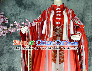 Ancient Chinese Stage Royal Dress National Costume Halloween Costumes Hanfu Chinese Dresses Chinese Clothing