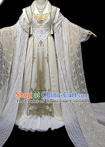Ancient Chinese Stage Palace Empress Costume National Costume Halloween Costumes Hanfu Chinese Dresses Chinese Clothing