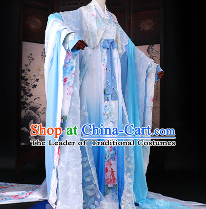 Ancient Chinese Stage Palace Princess Costume National Costume Halloween Costumes Hanfu Chinese Dresses Chinese Clothing