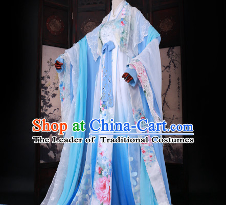 Ancient Chinese Stage Palace Princess Costume National Costume Halloween Costumes Hanfu Chinese Dresses Chinese Clothing