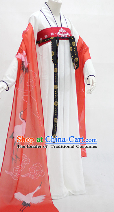 Ancient Chinese Stage Palace Princess Costume National Costume Halloween Costumes Hanfu Chinese Dresses Chinese Clothing