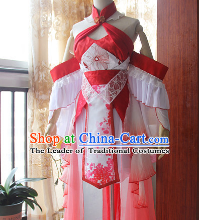 Ancient Chinese Stage Costume National Costume Halloween Costumes Hanfu Chinese Dresses Chinese Clothing