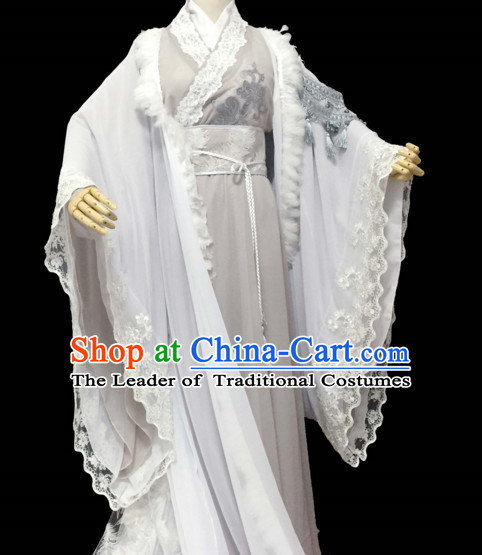 Chinese Traditional Princess Hanfu Dress Ancient Chinese Lady Costumes Complete Set for Women Girls