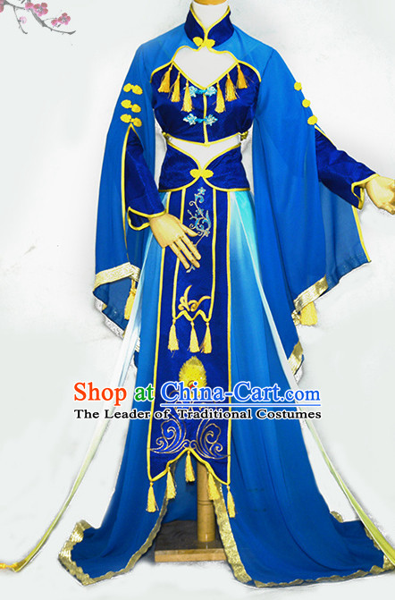 Chinese High Quality Cosplay Fairy Princess Goddness Costume Cosplay Costumes Complete Set for Women Girls Children Adults