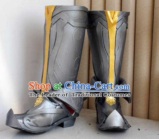 Top Chinese Cosplay Suphero Supheroine Long Boot Boots