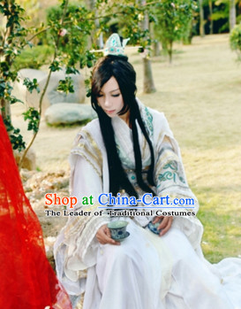 Ancient Chinese Dresses Hanzhuang Han Fu Han Clothing Traditional Chinese Dress Hanfu National Costume Complete Set for Men or Boys