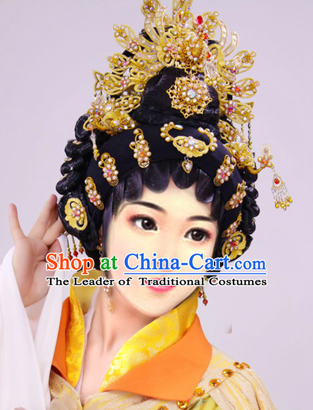 Chinese Princess Phoenix Hair Headwear Crowns Hats Headpiece Hair Accessories Jewelry
