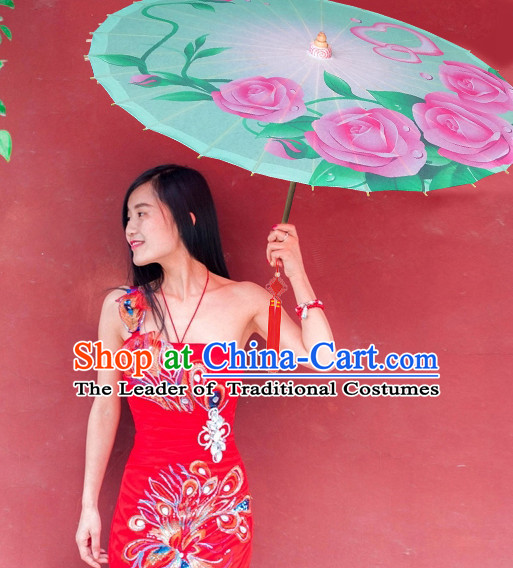 Asian Dance Umbrella Chinese Handmade Umbrellas Stage Performance Umbrella Dance Props