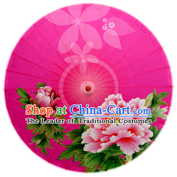 Asian Dance Umbrella Chinese Handmade Flower Umbrellas Stage Performance Umbrella Dance Props