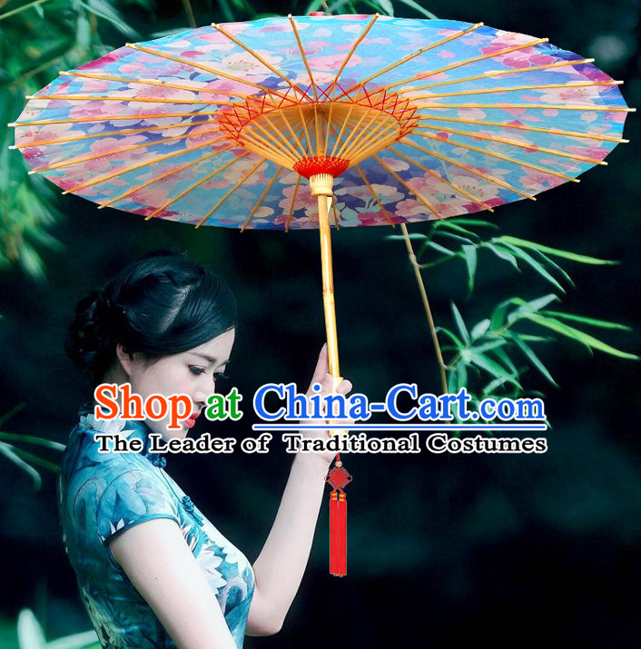 Asian Dance Umbrella Chinese Handmade Flower Umbrellas Stage Performance Umbrella Dance Props