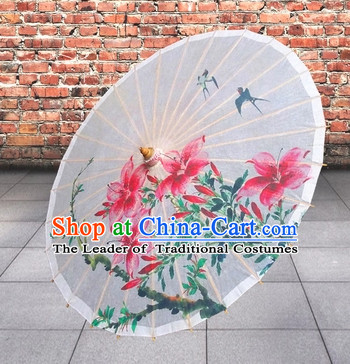 Traditional Rainproof Handmade China Dance Umbrella Stage Performance Umbrella Dancing Props