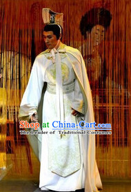 China Ancient Tang Dynasty Emperor Opera Costume Drama Stage Costumes Complete Set