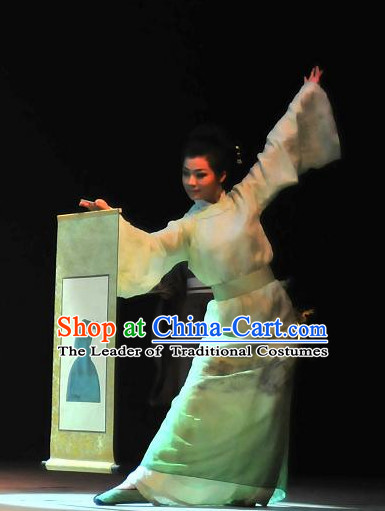 China Ancient Tang Dynasty Opera Costume Drama Stage Costumes Complete Set
