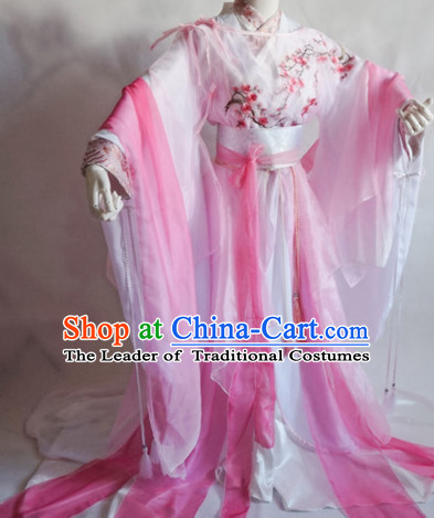 Chinese Hanfu Hakama Traditional Dress Quju Supreme Chinese Costume Ancient Chinese Costume Complete Set