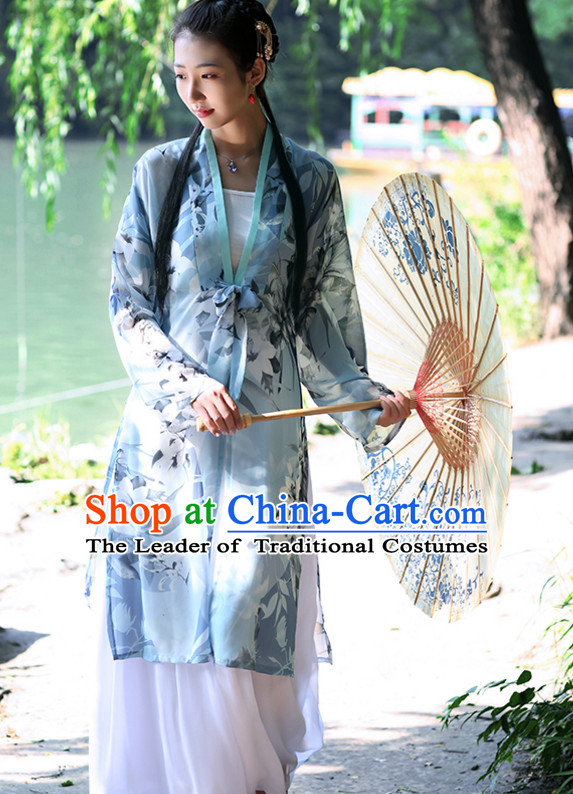 Ancient Chinese Song Dynasty Women Han Costume Dress Hanfu Suit