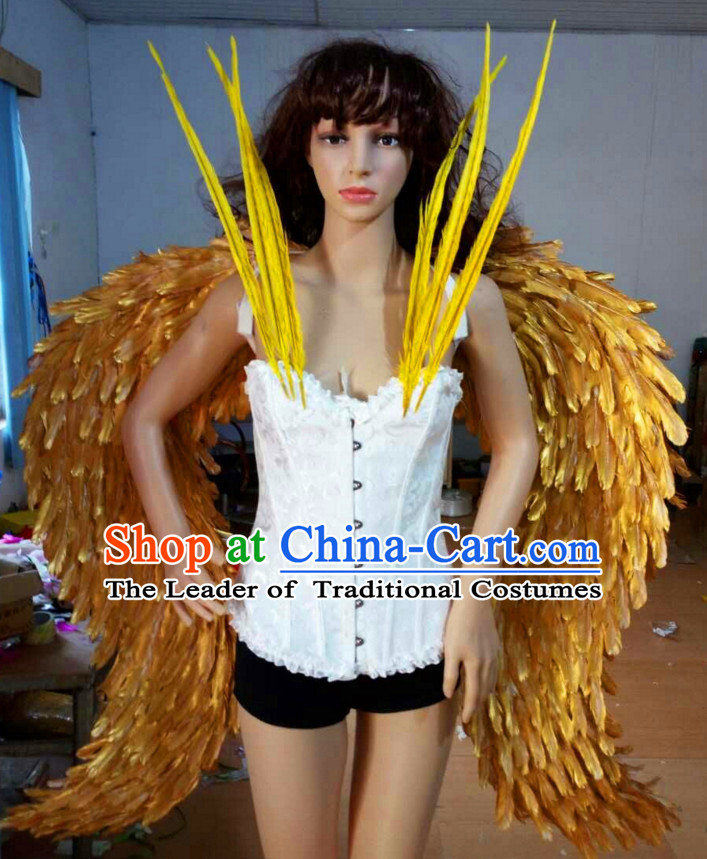 Parade Quality Feather dancing Costumes Popular Cheap Ostrich Feathers Halloween fancy costume show