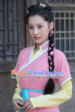Chinese Ancient Female Style Long Black Wigs