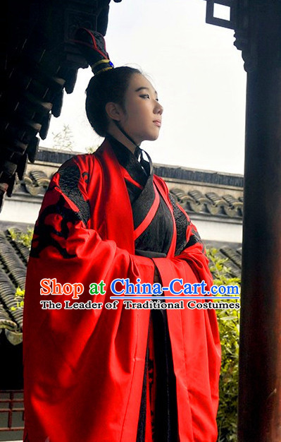 Ancient Chinese Dresses Traditional Royal Stage Hanfu Classical Dress Costumes Clothing