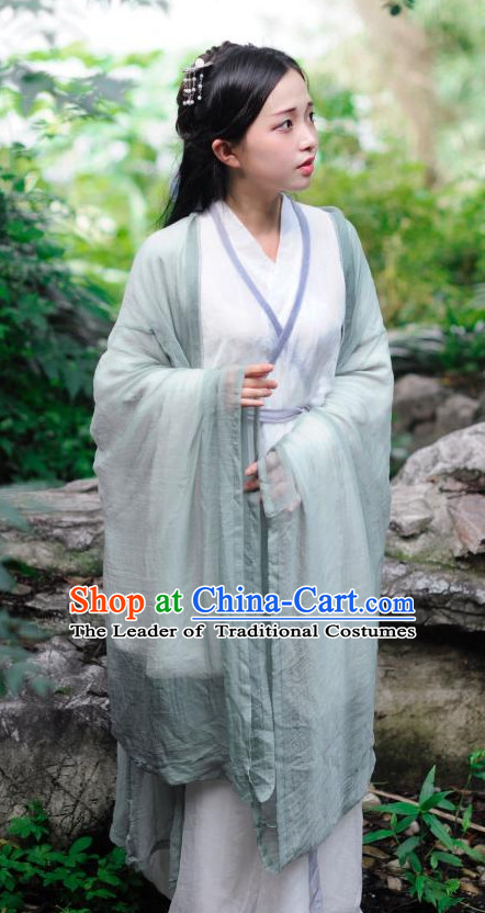 Ancient Chinese Women Clothing Traditional Hanfu Hanbok Kimono Dress National Costume Dresses Complete Set