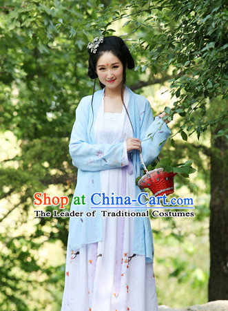 Ancient Chinese Women Dresses Hanfu Girls China Classical Clothing Histroical Dress Traditional National Costume Complete Set