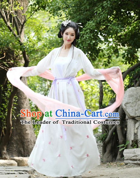 Ancient Chinese Women Dresses Hanfu Girls China Classical Clothing Histroical Dress Traditional National Costume Complete Set