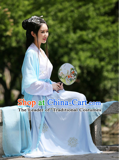 Ancient Chinese Women Dresses Hanfu Girls China Classical Clothing Histroical Dress Traditional National Costume Complete Set