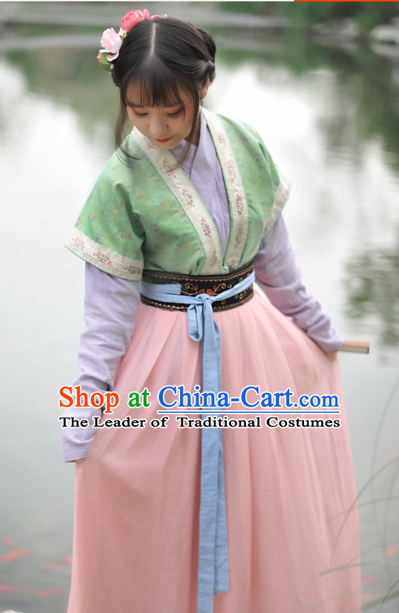 Chinese Han Dynasty Princess Hanfu Drama Performance Festival Celebration China Film Beauty Dress Rental Garment and Headpieces