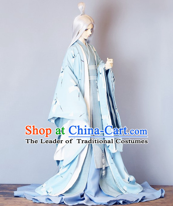 Ancient Chinese Emperor Men Costumes Palace Clothing Traditional Costumes Complete Set