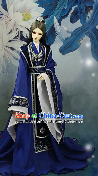 Men Dress Palace Stage Performance Dresses Traditional Chinese Mandarin Clothing Hanfu Costume