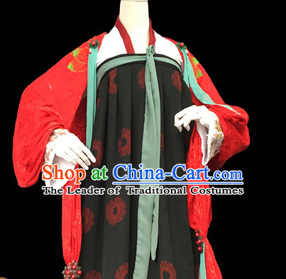 Women Empress Dress Palace Stage Performance Dresses Traditional Chinese Mandarin Clothing Hanfu Costume