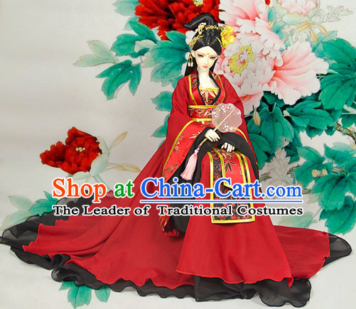 Women Empress Dress Palace Stage Performance Dresses Traditional Chinese Mandarin Clothing Hanfu Costume