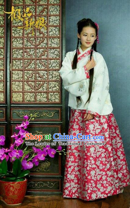 Traditional Chinese Costume Chinese Ancient Women Dress, Ming Dynasty Royal Princess Costume for Women