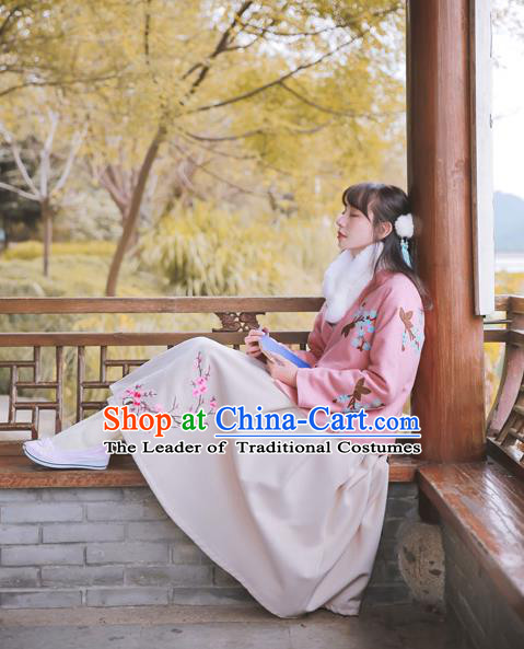 Traditional Classic White Silk Pajamas Heavy Lace Embroidery Evening Dress Restoring Garment Skirt Braces Skirt