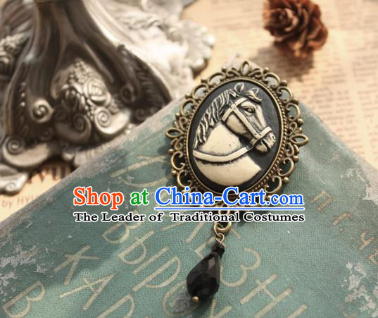 Traditional Classic Women Jewelry Accessories, Traditional Classic Gothic Restoring Ancient Brooch for Women