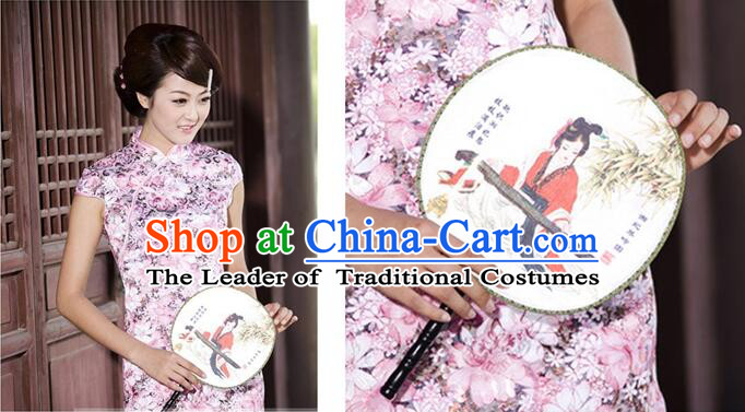 Chinese Traditional Clothes Min Guo Time Female Clothing Nobel Lady Stage costumes Girl