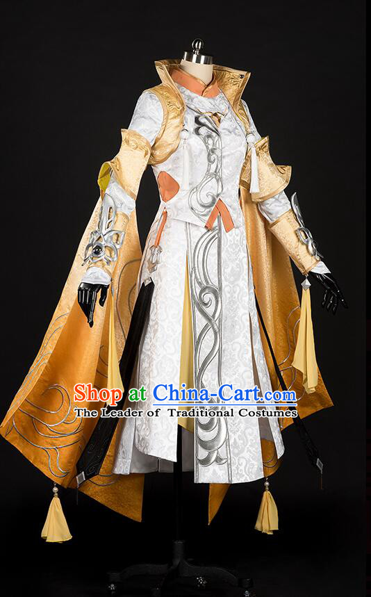 Chinese Cos Fairy Costume Garment Dress Costumes Dress Adults Cosplay Japanese Korean Asian King Clothing