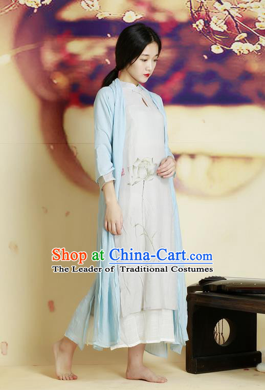 Traditional Chinese Female Costumes Complete Set, Chinese Acient Clothes, Chinese Cheongsam, Tang Suits Blouse Cardigan for Women
