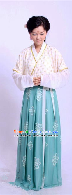 Traditional Chinese Tang Dynasty Princess Embroidered Costume, Asian China Ancient Hanfu Young Lady Dress Clothing
