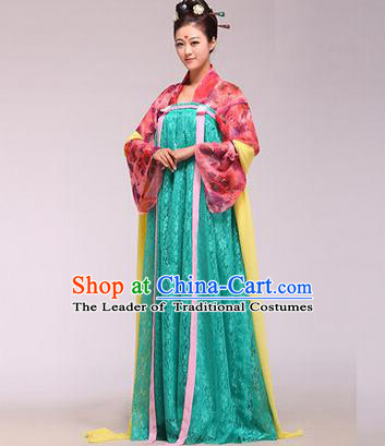 Ancient Chinese Costume hanfu Chinese Wedding Dress traditional china national princess Clothing