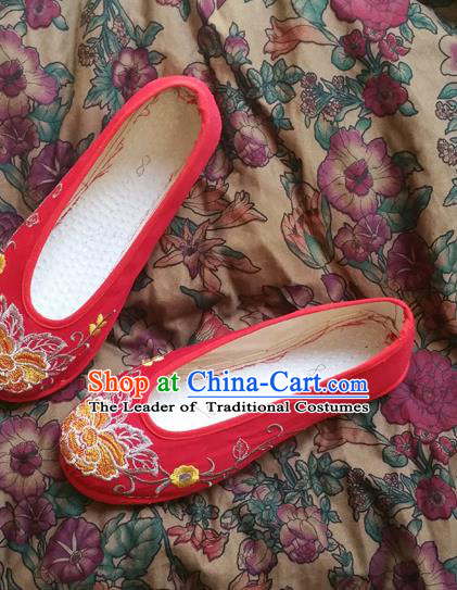 Chinese Ancient Peking Opera Embroidered Shoes Traditional Chinese Beijing Opera Props princess shoes