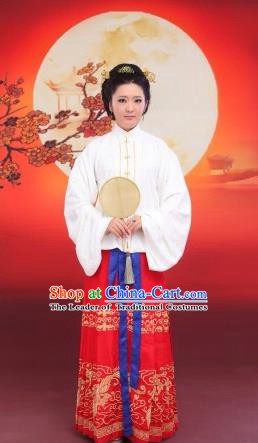 Ancient Chinese Costume Chinese Style Wedding Dress Tang Dynasty hanfu princess Clothing