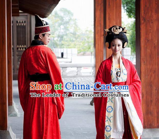 Ancient Chinese Costume Chinese Style Wedding Dress Tang Dynasty hanfu princess Clothing