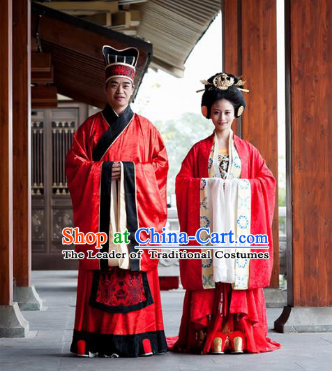 Ancient Chinese Costume Chinese Style Wedding Dress Tang Dynasty hanfu princess Clothing